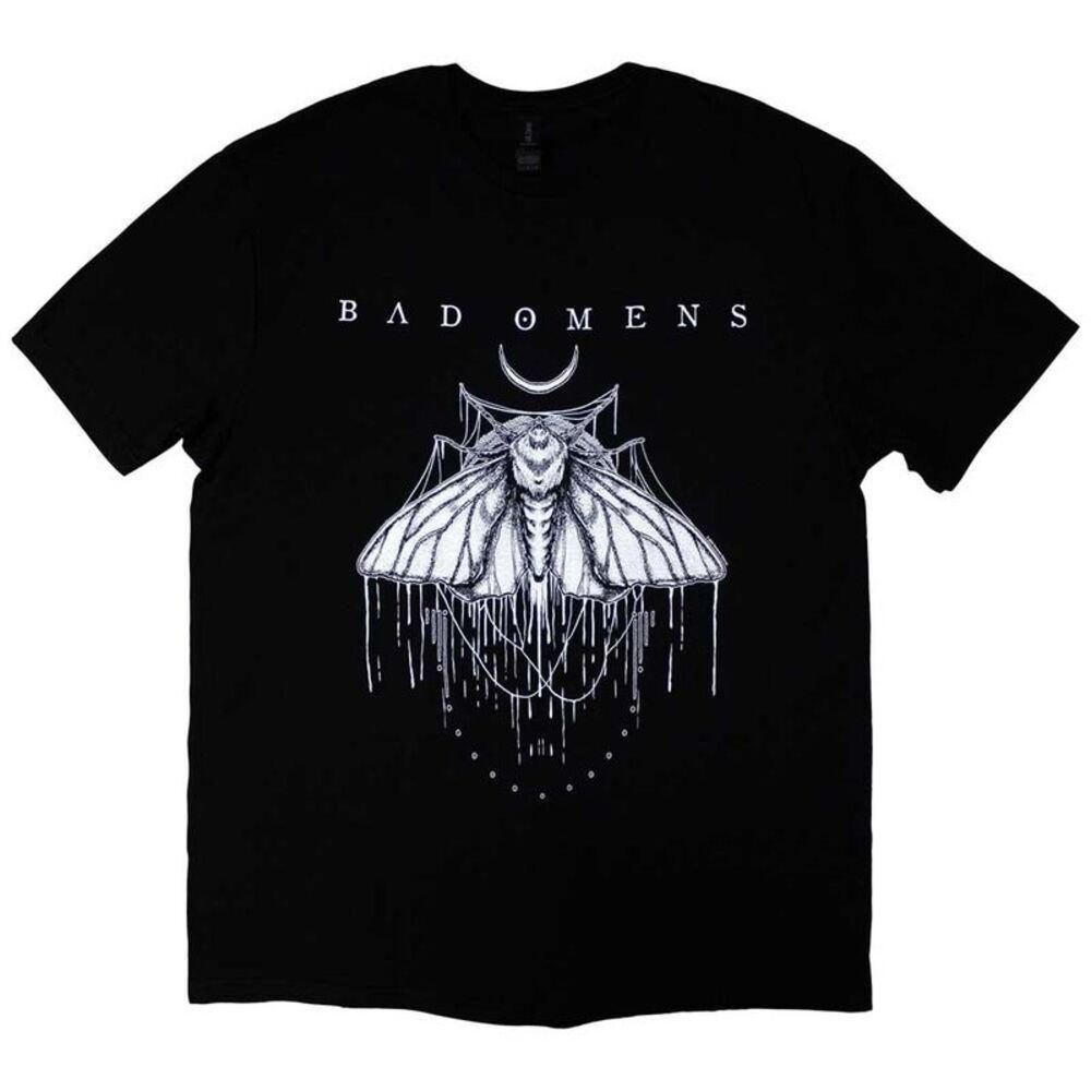Bad Omens Unisex Adult Moth T-Shirt / Black